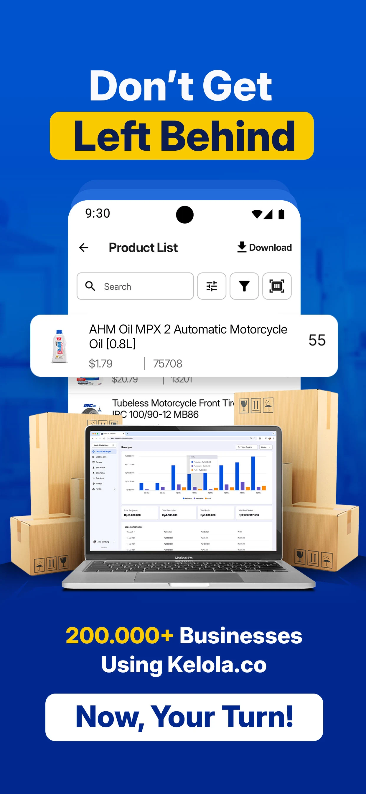 Stock and Inventory Tracker screenshot